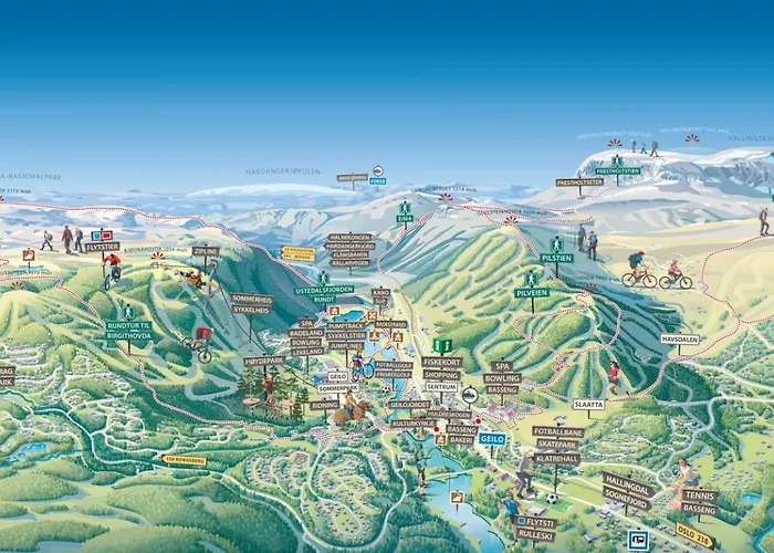Geilo-Kikut, Ski-In, Ski-Out With Stunning Trails And Perfect Location