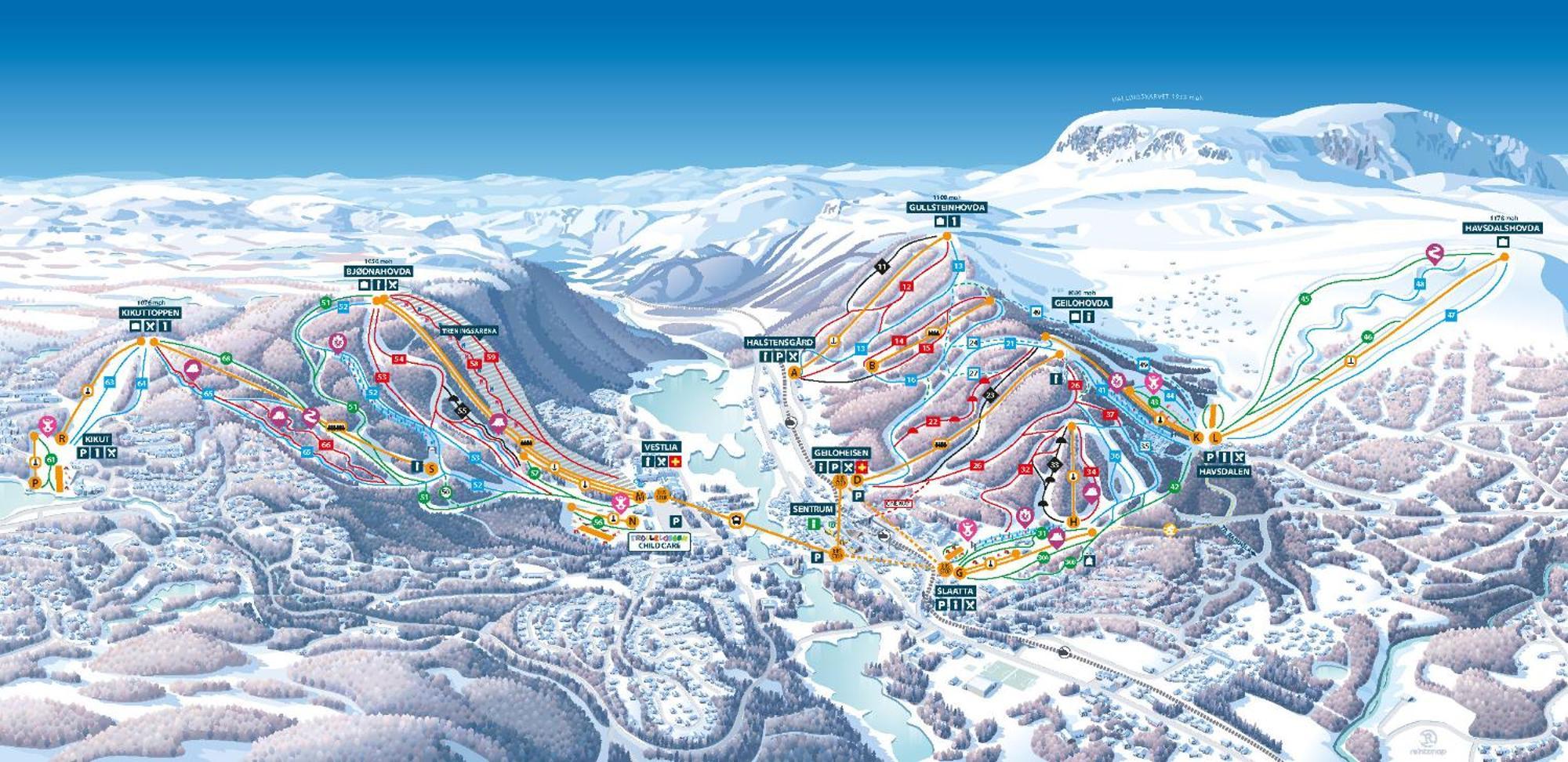 Apartment Geilo-kikut, Ski-in, Ski-out With Stunning Trails And Perfect Location
